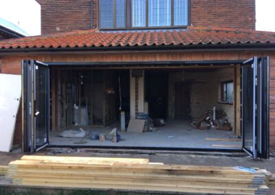 Extension with Bi Fold Doors